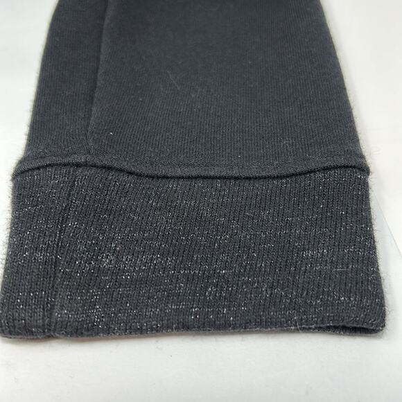 Old Navy Girl's Black Full Zip Sweatshirt Floral Embroidery size 14 - Picture 11 of 11